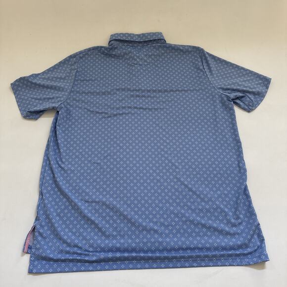 Ralph Lauren RLX Polo Performance Moisture Wicking Golf All Over Print Men Large - Picture 5 of 8